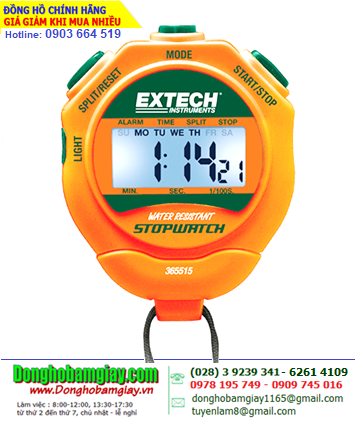Extech 365515 _Đồng hồ bấm giờ Extech 365515 Stopwatch/Clock with Backlit Display chính hãng 