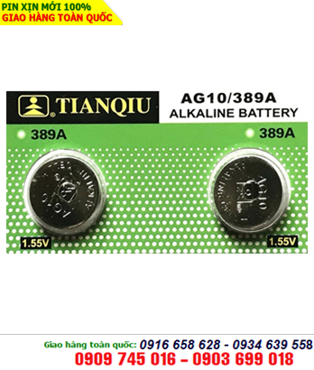 Tianqiu AG10; Pin Tianqiu AG10, LR1130 Alkaline 1.5v chính hãng