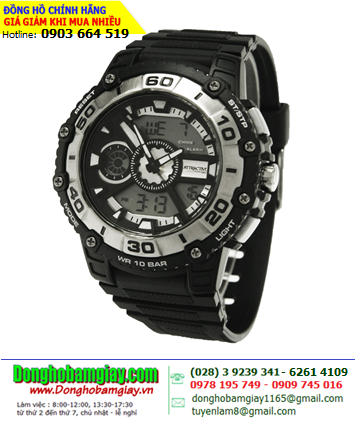 Q&Q DE10J301Y _Đồng hồ điện tử mặt kiểu G-Shock Q&Q DE10J301Y chính hãng _BH 1 năm 