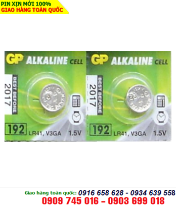 Pin cúc áo 1.5v Alkaline GP LR41/192 High Voltage chính hãng 