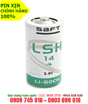 Saft LSH14 _Pin nuôi nguồn PLC Saft LSH14 lithium 3.6v C 5800mAh chính hãng Made in France