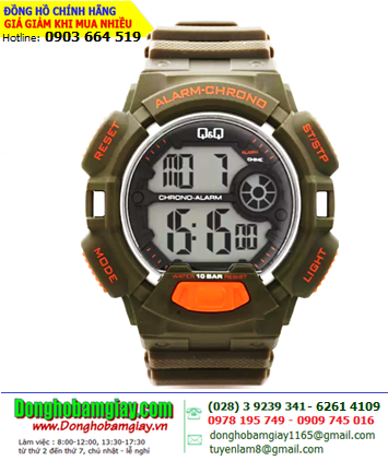Q&Q M132J002Y _Đồng hồ điện tử Q&Q M132J002Y chính hãng _Bảo hành 1 năm 