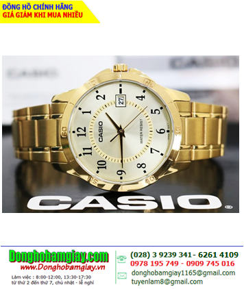 Casio MTP-V004G-9BUDF; Đồng hồ Casio MTP-V004G-9BUDF chính hãng 