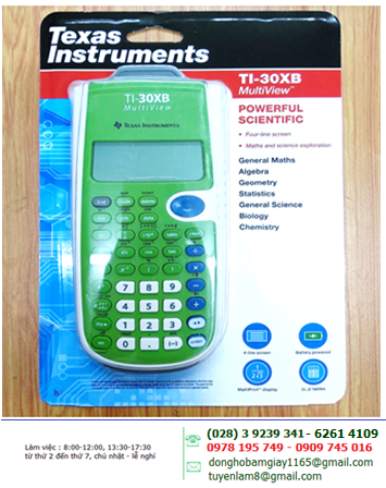 TI-30XB, Máy tính khoa học Texas Instruments TI-30XB MULTIVIEW dành cho Học sinh-Sinh viên-Giáo viên| CÒN HÀNG