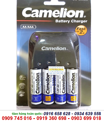 Camelion BC-0905A, Bộ sạc pin nhanh 2 giờ Camelion BC-0905A kèm sẳn 4 pin sạc Camelion AA2700mAh 1.2V