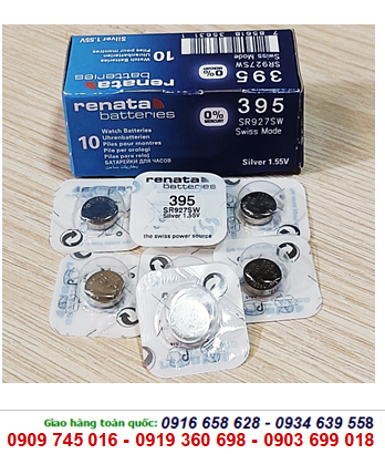 Pin Renata 395/SR927SW silver oxide 1.55V chính hãng Renata Thụy Sĩ