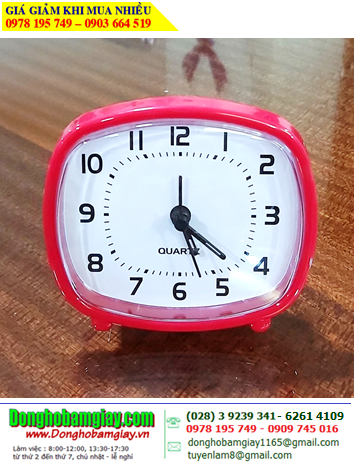 Đồng hồ báo thức DHTA06-RED, Đồng hồ Xem giờ để bàn DHTA06-RED chính hãng (Hiển thị Giờ-Phút-Giây và Giờ báo thức) /Bảo hành 03 tháng