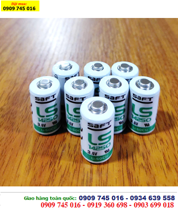 Pin nuôi nguồn PLC Saft LS14250 size 1/2AA lithium 3.6v chính hãng Made in France 