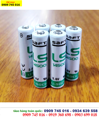 Saft LS14500 _Pin Saft LS14500 lithium 3.6v AA 2600mAh chính hãng Made in France