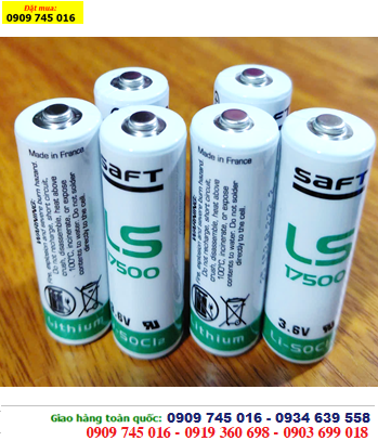 Pin nuôi nguồn PLC Saft LS17500 lithium 3.6v A 3600mAh chính hãng Made in Japan