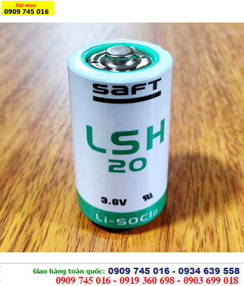 Pin nuôi nguồn PLC Saft LSH20 lithium 3.6v D 13000mAh chính hãng Made in France